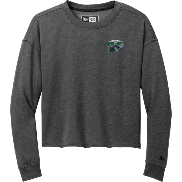 Kensington Valley Renegades New Era Ladies Tri-Blend Fleece Crop Crew