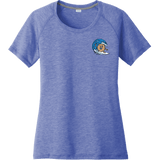 BagelEddi's Ladies PosiCharge Tri-Blend Wicking Scoop Neck Raglan Tee