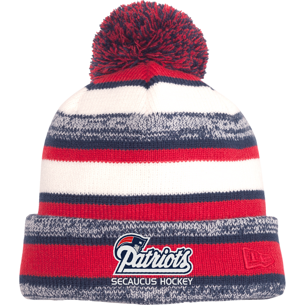 Secaucus Patriots New Era Sideline Beanie