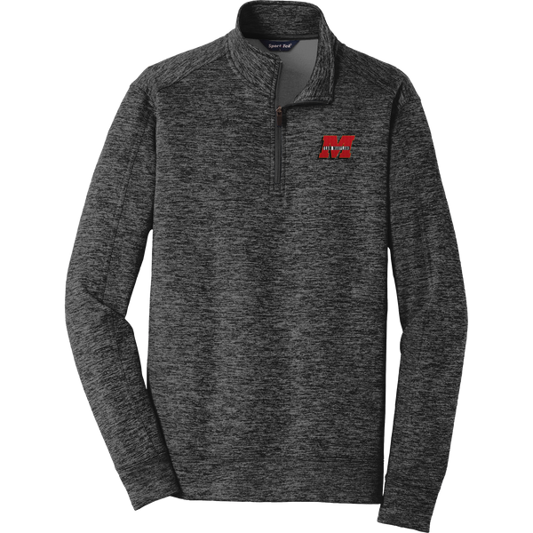 Team Maryland PosiCharge Electric Heather Fleece 1/4-Zip Pullover