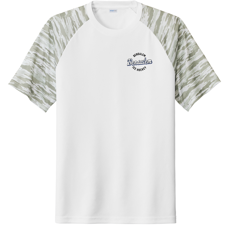 Bensalem Drift Camo Colorblock Tee