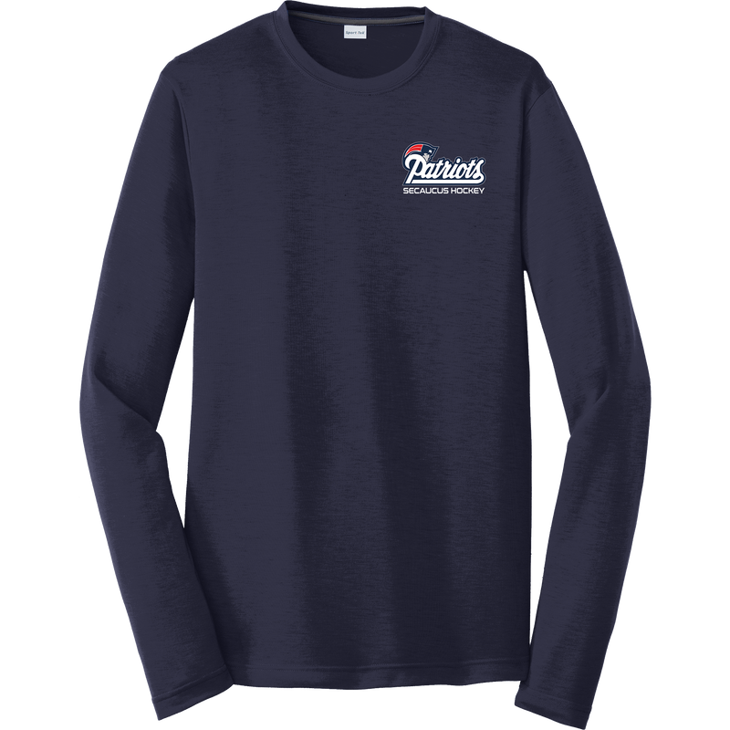 Secaucus Patriots Long Sleeve PosiCharge Competitor Cotton Touch Tee